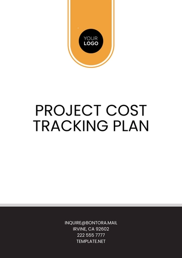 Free Project Cost Tracking Plan Template to Edit Online
