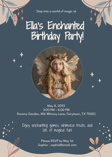 Free Aesthetic Party Invitation for Kids Template to Edit Online | Template.net