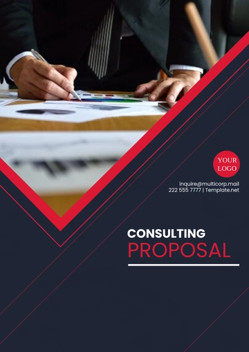 Free Blank Consulting Proposal Template to Edit Online