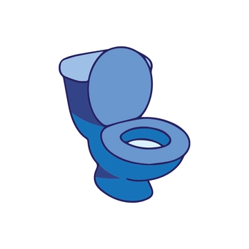 Free Colorful Toilet Clipart to Edit Online