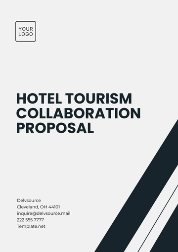 Free Hotel Tourism Collaboration Proposal Template to Edit Online
