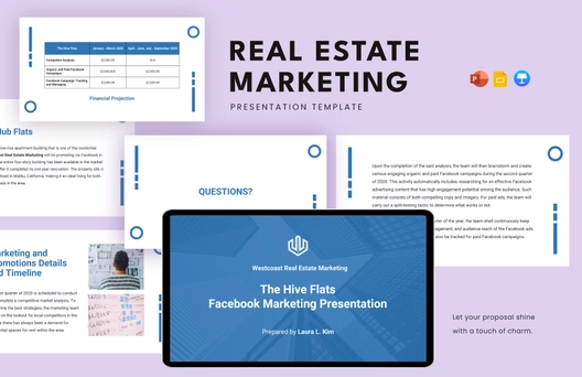 Real Estate Marketing Presentation Template