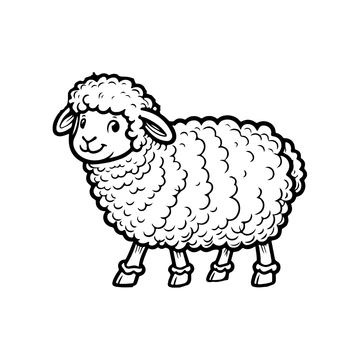 Free Transparent Sheep Clipart to Edit Online