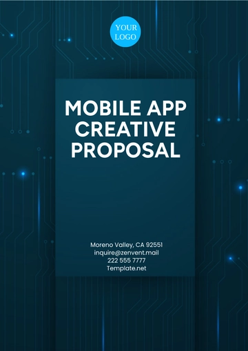 Free Mobile App Creative Proposal Template to Edit Online
