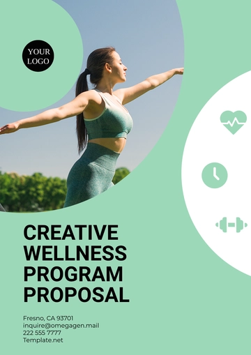 Free Creative Wellness Program Proposal Template to Edit Online