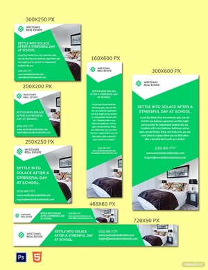 Real Estate Newspaper Ads Template