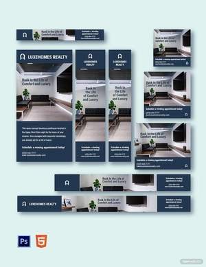 Luxury Real Estate Ads Template
