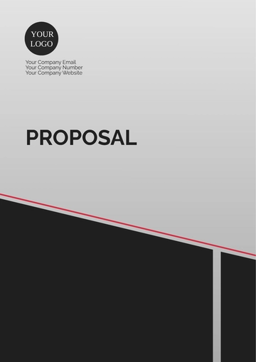 Free Printable Blank Proposal Template to Edit Online