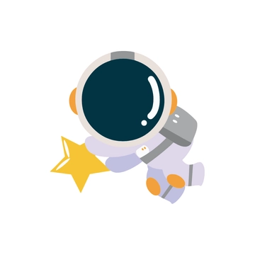 Free Transparent Astronaut Clipart to Edit Online