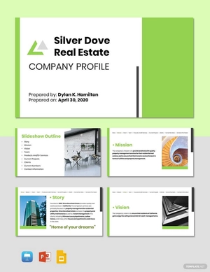 Real Estate Services Profile Template
