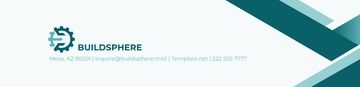 Free Engineering Company Header Template to Edit Online