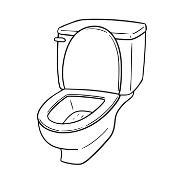 Free Toilet Silhouette Clipart to Edit Online