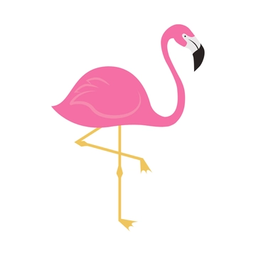 Free Pink Flamingo Clipart to Edit Online