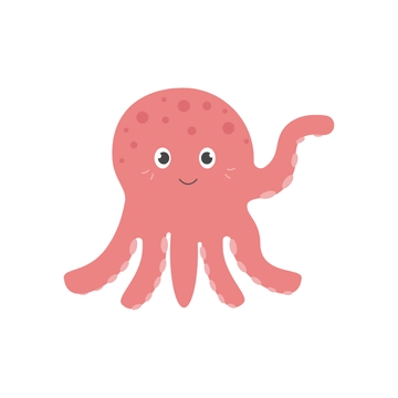 Free Cartoon Octopus Clipart to Edit Online