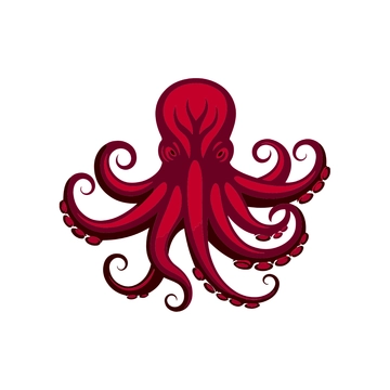 Free Realistic Octopus Clipart to Edit Online