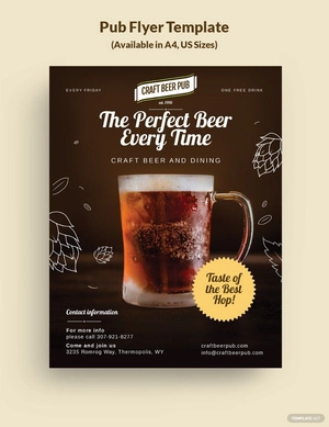Pub Flyer Template
