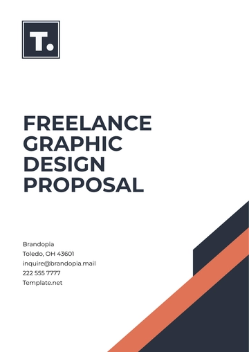 Free Freelance Graphic Design Proposal Template to Edit Online