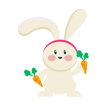 Free Bunny Rabbit Clipart to Edit Online