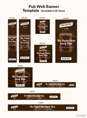 Pub Web Ads Template