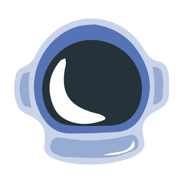 Free Astronaut Helmet Clipart to Edit Online