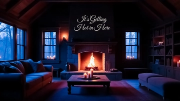 Free Fireplace Wall Background Template to Edit Online