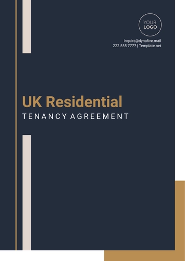 Free UK Residential Tenancy Agreement Template to Edit Online