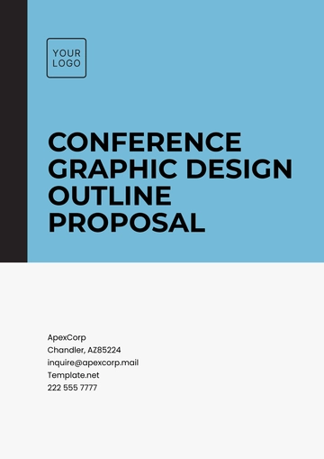 Free Conference Graphic Design Outline Proposal Template to Edit Online