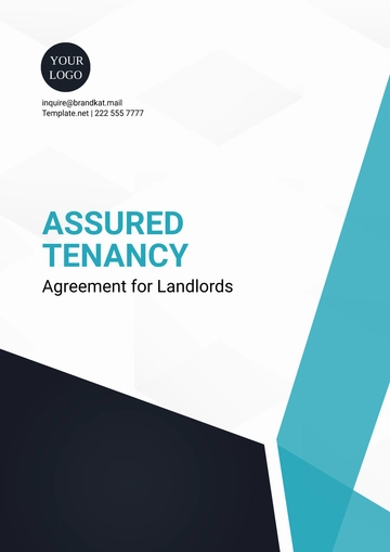 Free Assured Tenancy Agreement for Landlords Template to Edit Online