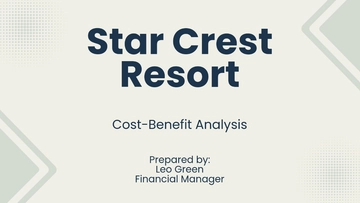 Free Cost Benefit Analysis Dashboard Template to Edit Online