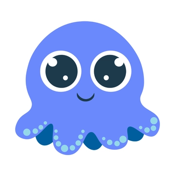 Free Simple Octopus Clipart to Edit Online