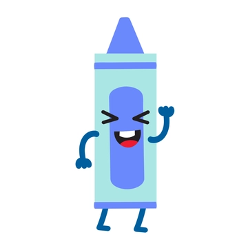 Free Cartoon Crayons Clipart to Edit Online