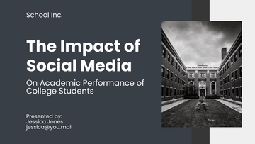 Free Thesis Presentation Template to Edit Online