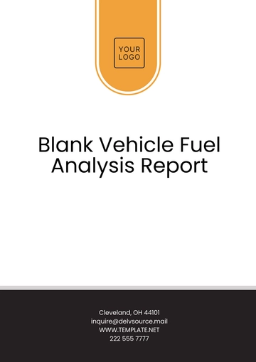 Free Blank Vehicle Fuel Analysis Report Template to Edit Online