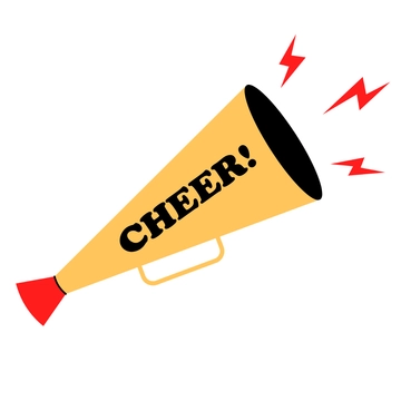 Free Cheer Megaphone Clipart to Edit Online