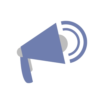 Free Digital Megaphone Clipart to Edit Online