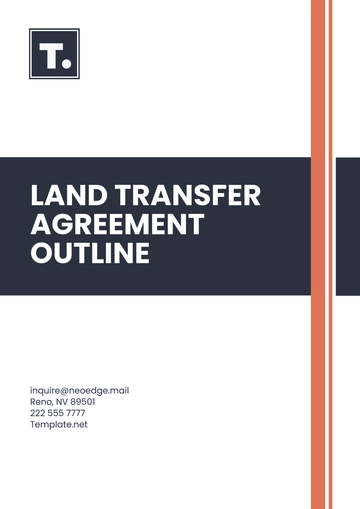 Free Land Transfer Agreement Outline Template to Edit Online