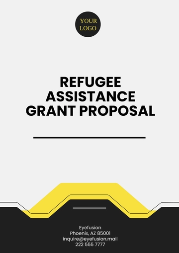 Free Refugee Assistance Grant Proposal Template to Edit Online