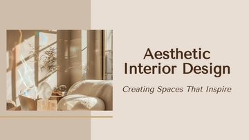 Free Aesthetic Presentation Template to Edit Online