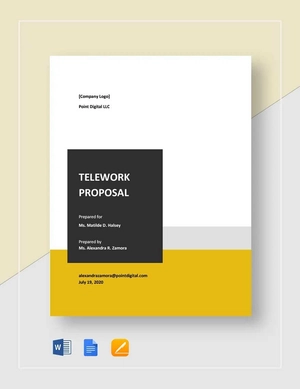 Sample Telework Proposal Template