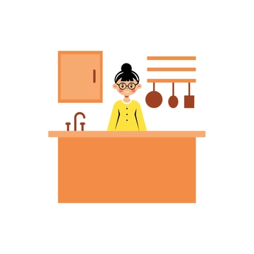 Free Transparent Kitchen Clipart to Edit Online
