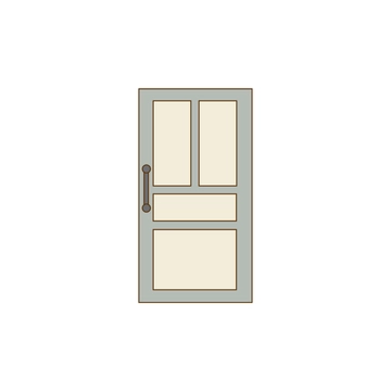 Free Simple Door Clipart to Edit Online