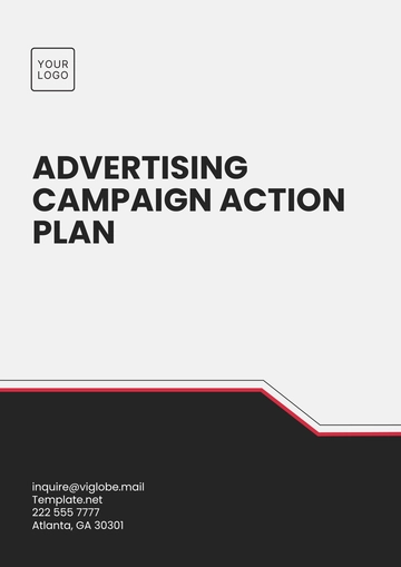 Free Advertising Campaign Action Plan Template to Edit Online