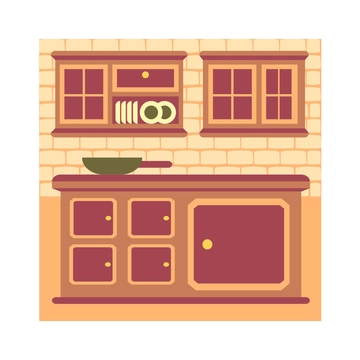 Free Rustic Kitchen Clipart to Edit Online