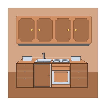Free Vintage Kitchen Clipart to Edit Online