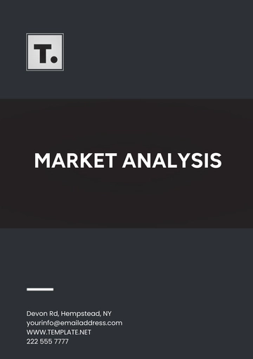 Free Market Analysis Template to Edit Online