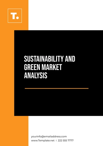 Free Sustainability and Green Market Analysis Template to Edit Online