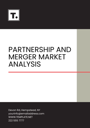 Free Partnership and Merger Market Analysis  Template to Edit Online