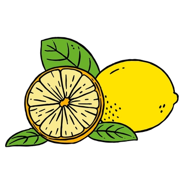 Free Lemon Clipart to Edit Online