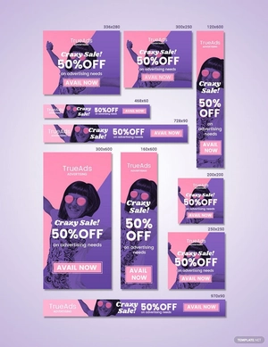 Advertising Banner Template