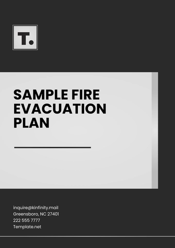 Free Sample Fire Evacuation Plan Template to Edit Online